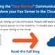 Planning the “New Normal” Communications? Move your Fax Server to the Cloud!